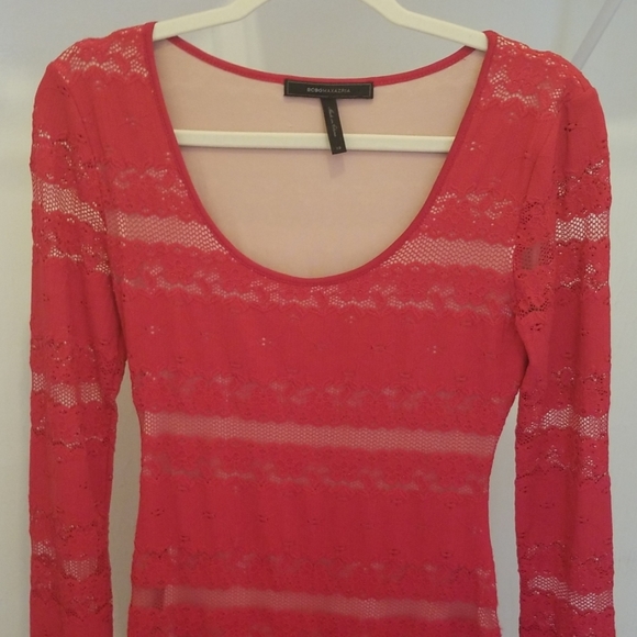 BCBG Tanya Red Dress XS - Picture 3 of 5